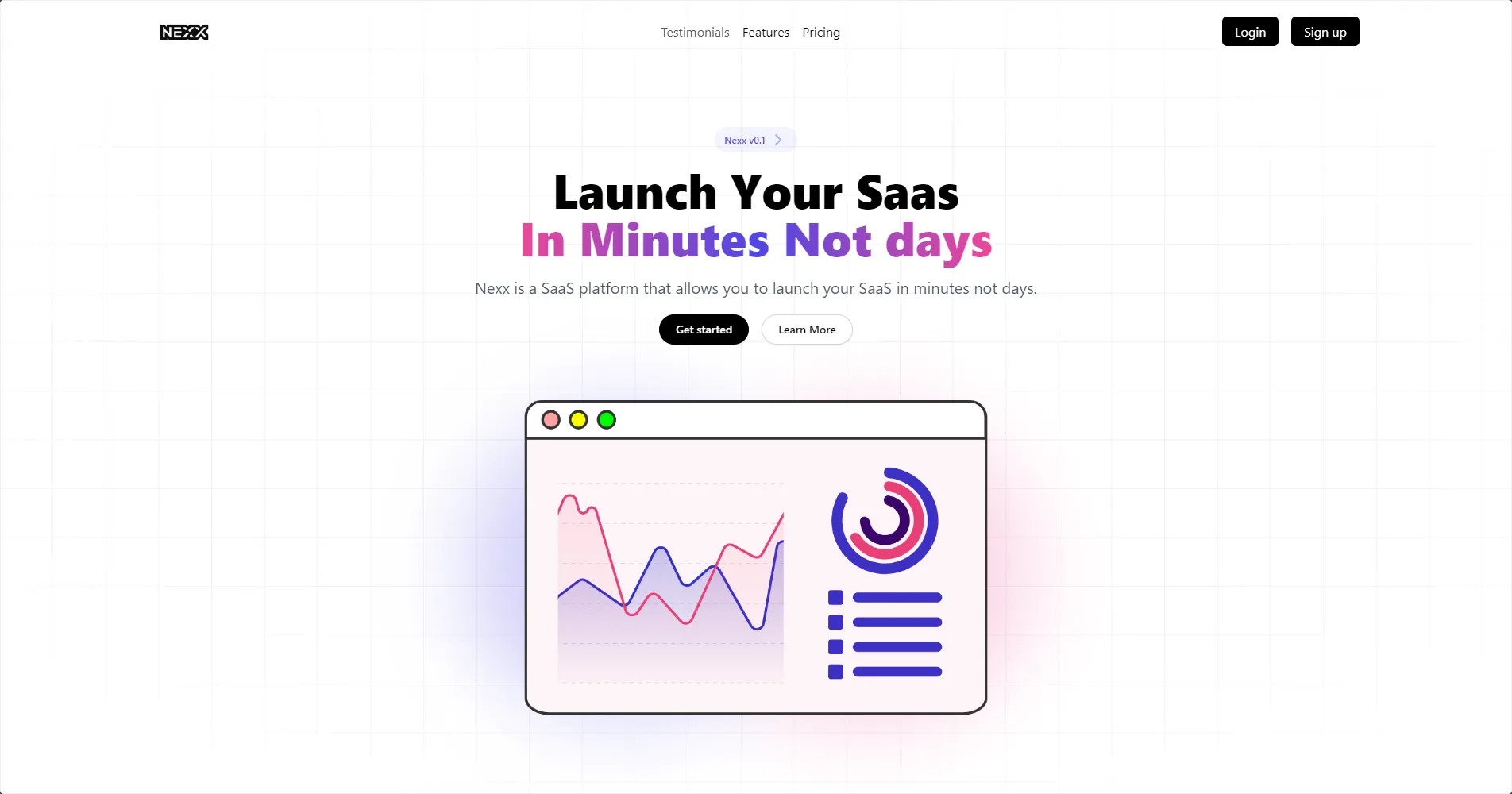 SASS Landing Page